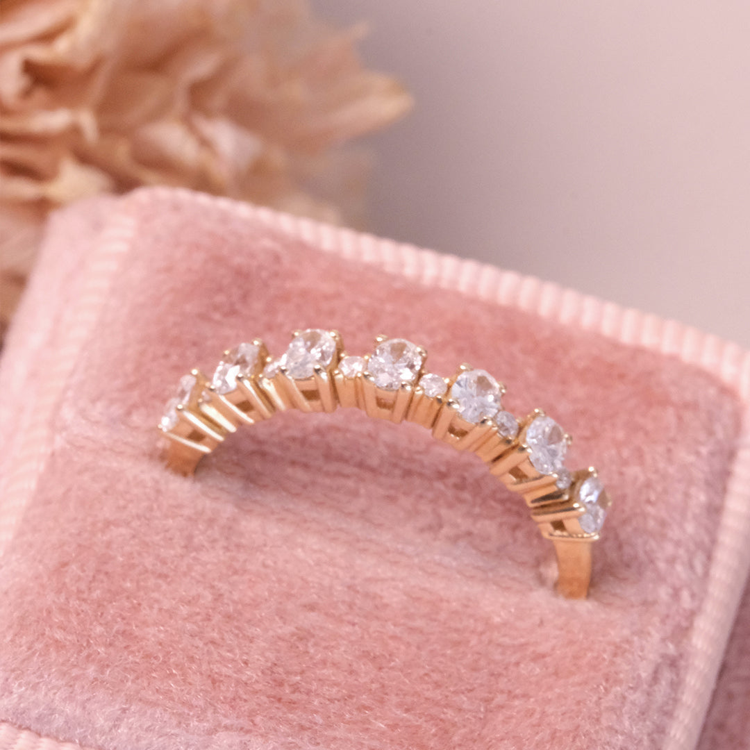 0.49 Karat Oval Pırlanta Yüzük