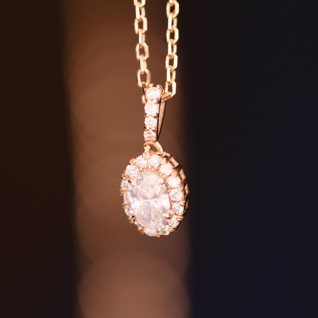 0.29 Karat Tiara Tektaş Pırlanta Kolye