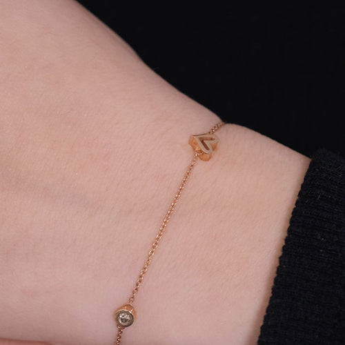 0.08 Karat Kalpli Bileklik