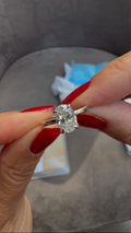 3.04 Carat Lab Grown Helios Solitaire Diamond Ring