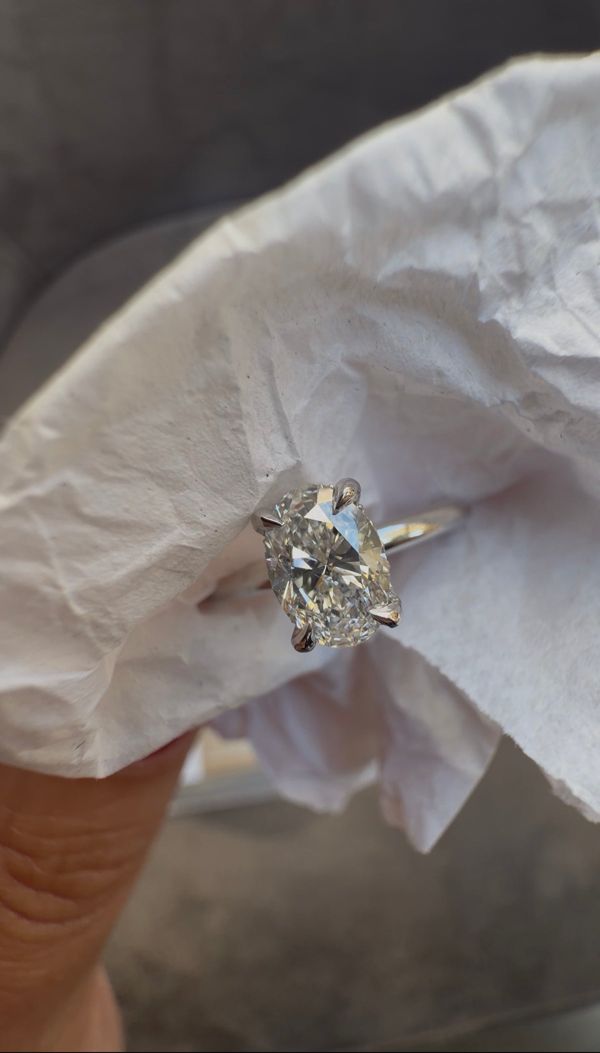 0.74 Carat Helios Solitaire Diamond Ring