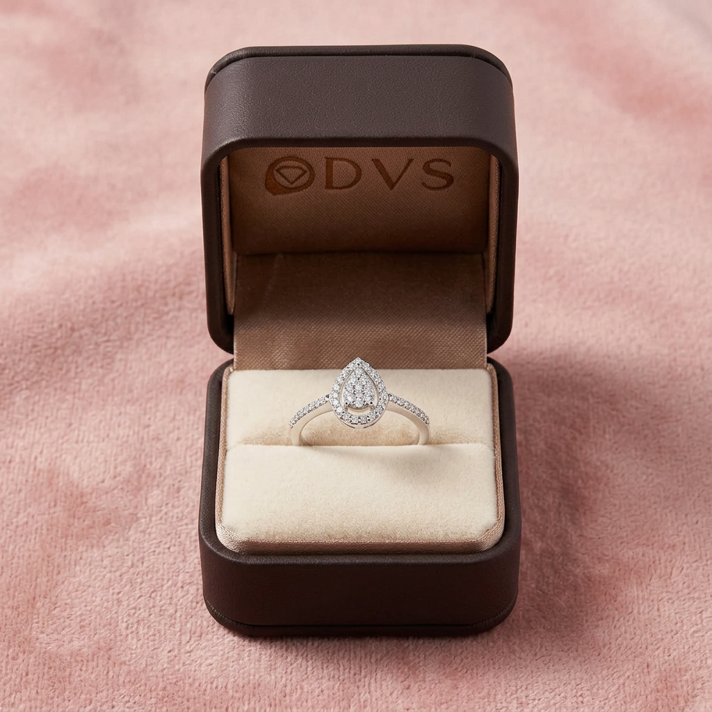 DVS Diamonds DVSR0063 pırlanta yüzük DVS kutusunda